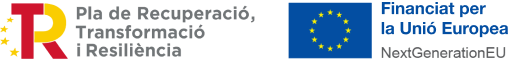 Logos Plan Recuperación Transformación y Resilencia y Financiado por la Unicón Europea